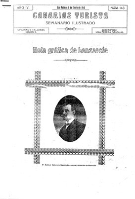 Especial sobre Lanzarote en "Canarias Turista" en TEXTOS 