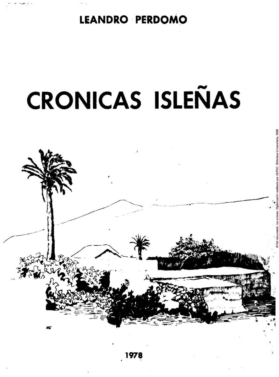 Crónicas isleñas (1976-1977) en TEXTOS 