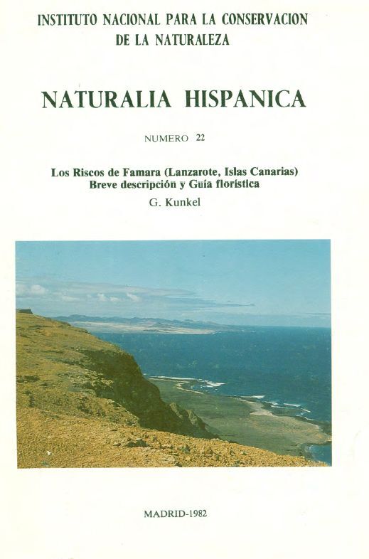 Los riscos de Famara (Lanzarote, Islas Canarias): breve descripción y guía florística en TEXTOS 