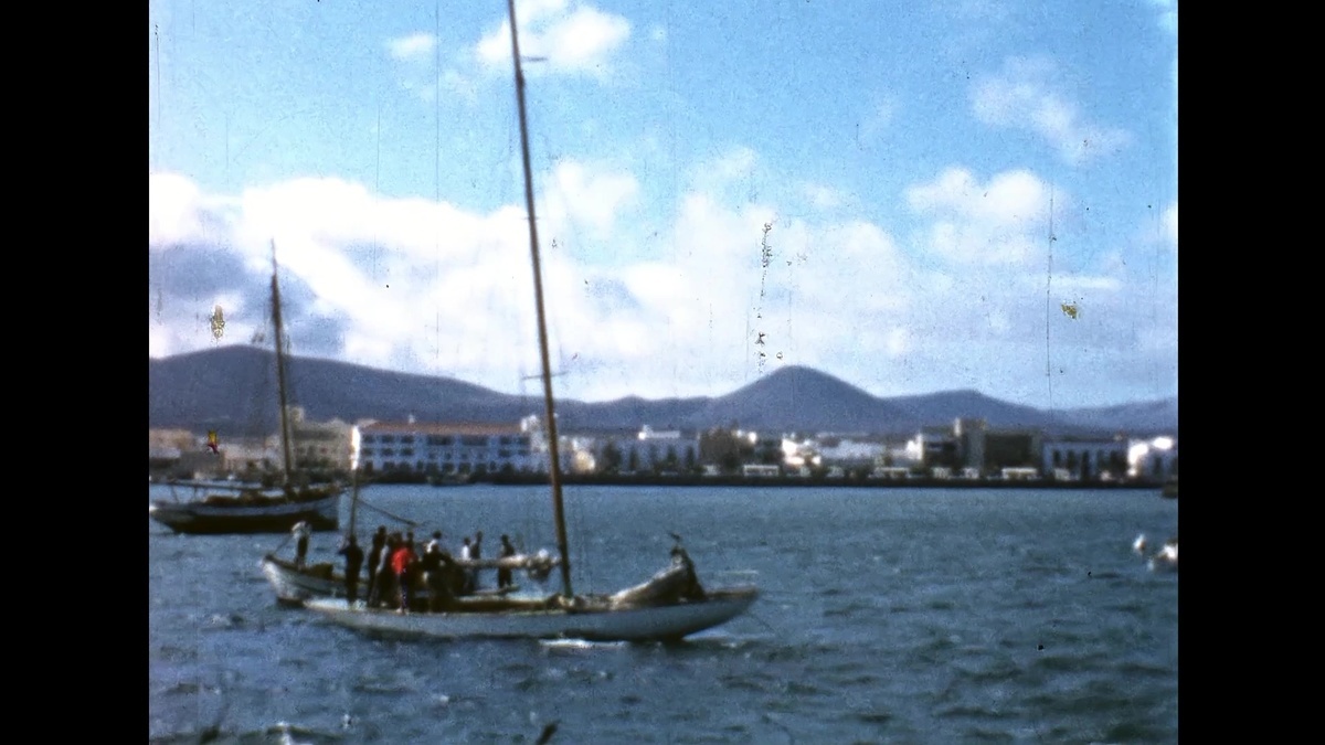 Navegando en Lanzarote (c. 1961) en VIDEOS 