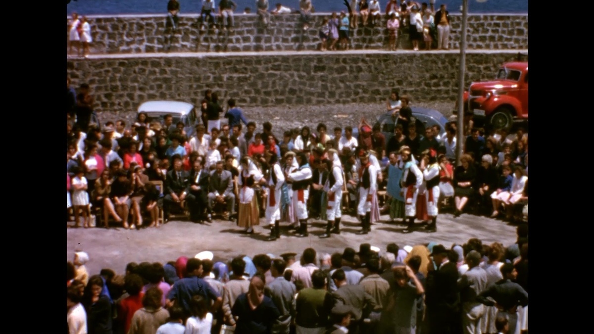 Actuaciones folclóricas en Arrecife (c. 1961) en VIDEOS 