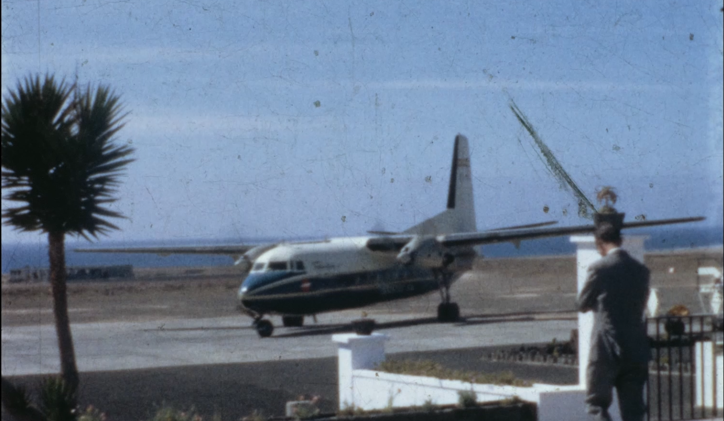 Aeropuerto de Lanzarote (c.1961) en VIDEOS 