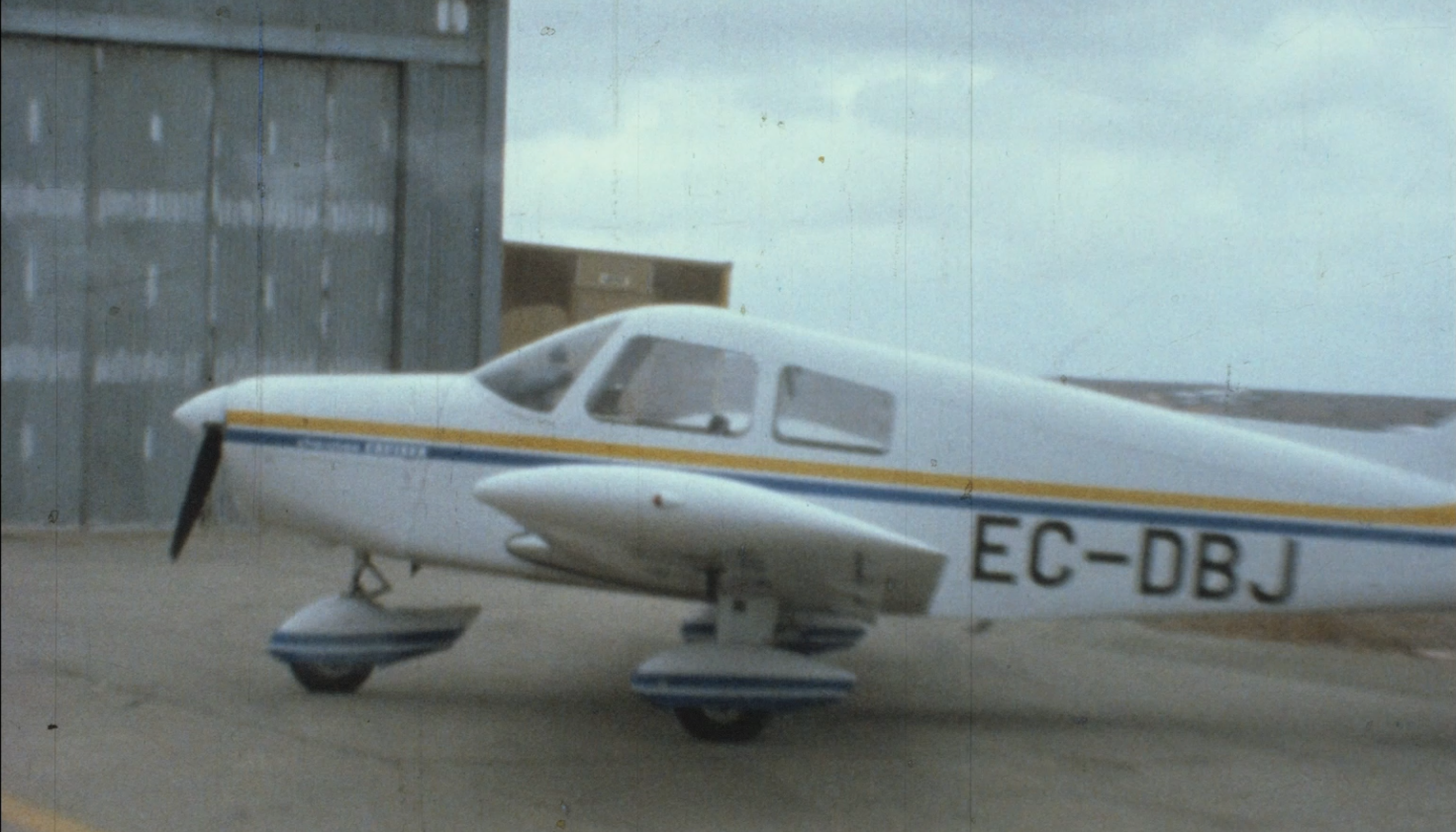 Vuelo en avioneta por Lanzarote (c. 1976) en VIDEOS 