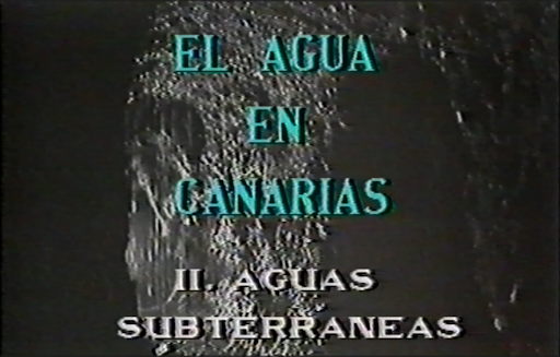 El agua II : Aguas subterraneas en VIDEOS 