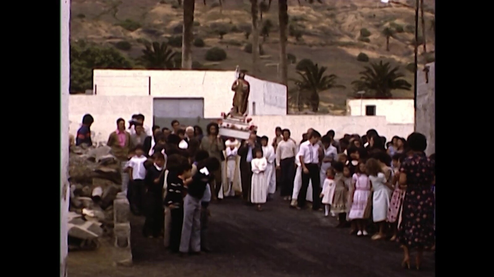 Procesión de San Juan Bautista en Haría (c. 1979) en VIDEOS 