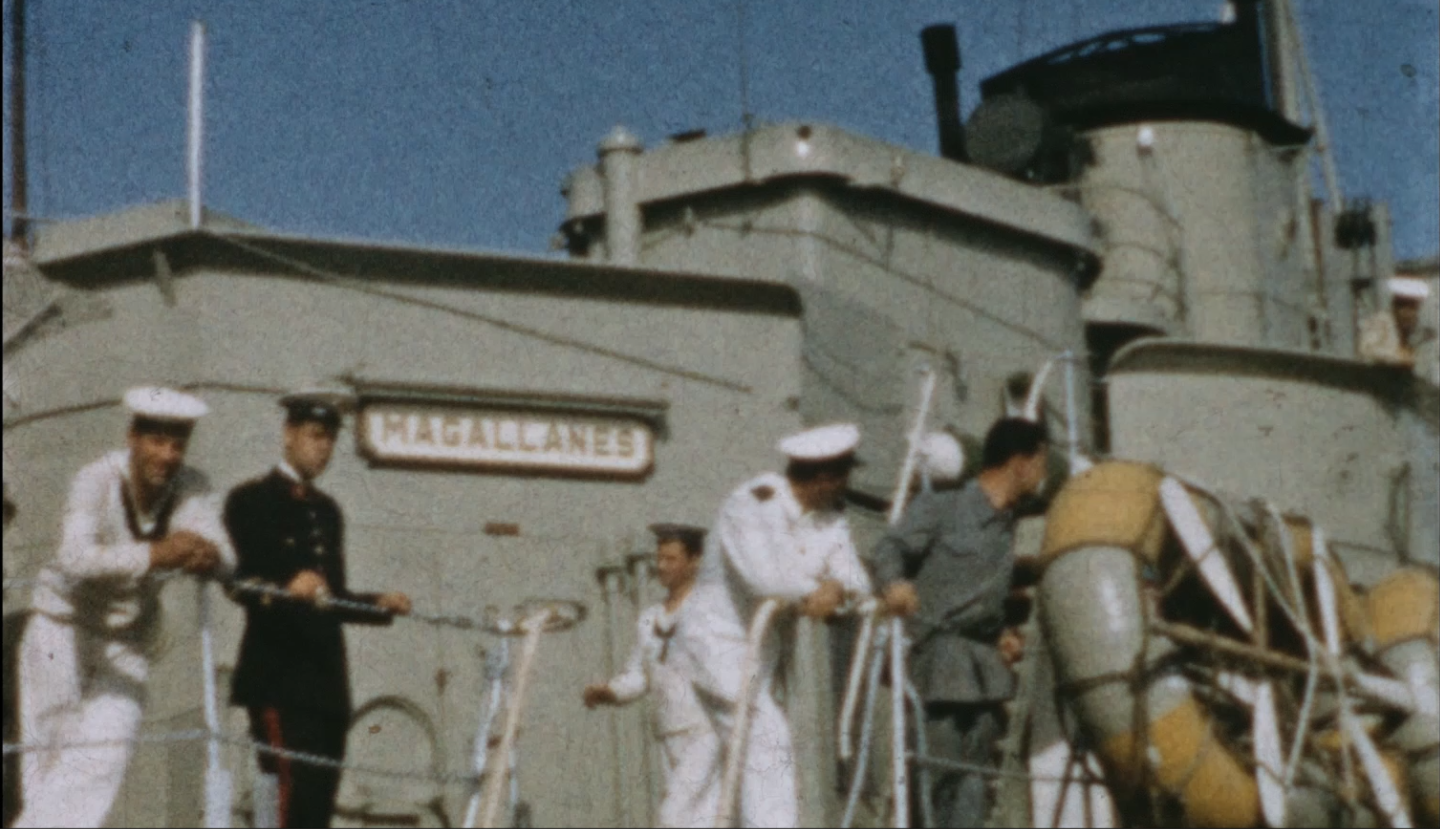 Fragata Magallanes en Arrecife (1962) en VIDEOS 