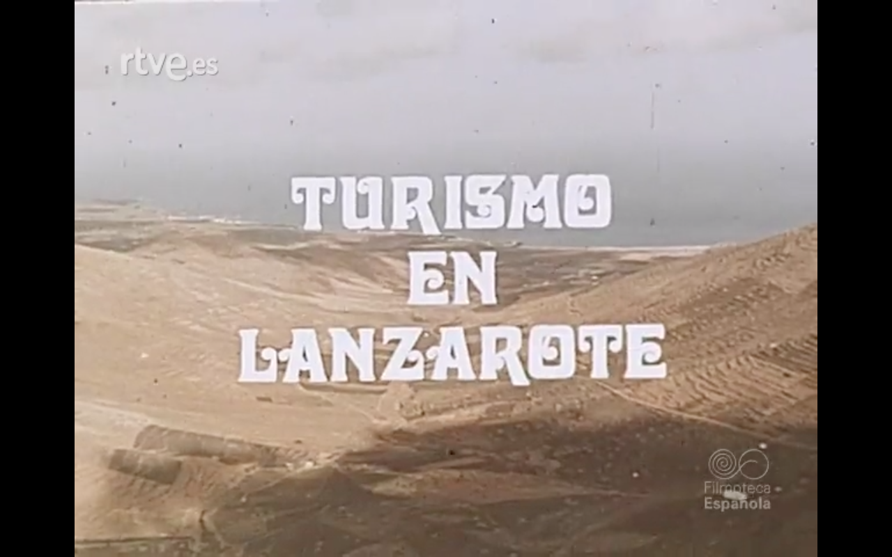 Turismo en Lanzarote (1976) en VIDEOS 