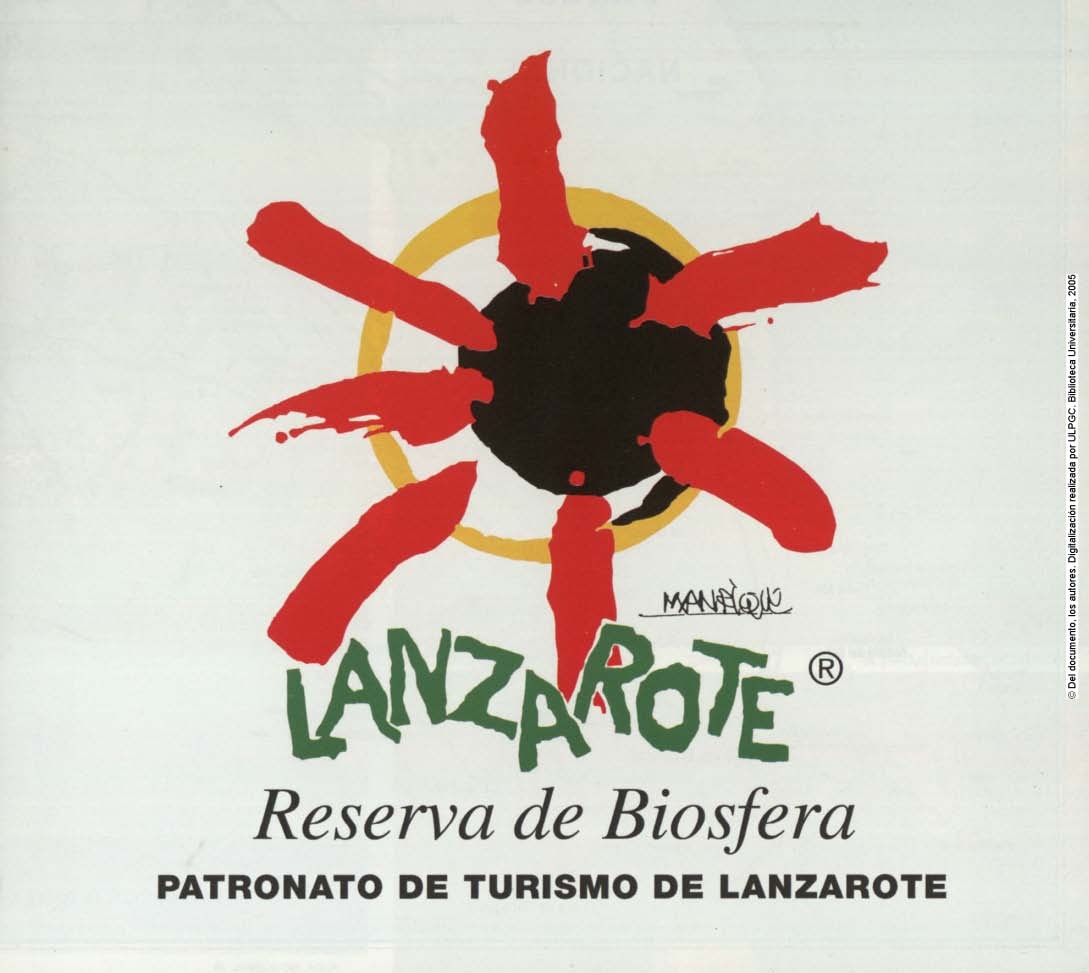 Lanzarote. Reserva de la biosfera (mapa/folleto)