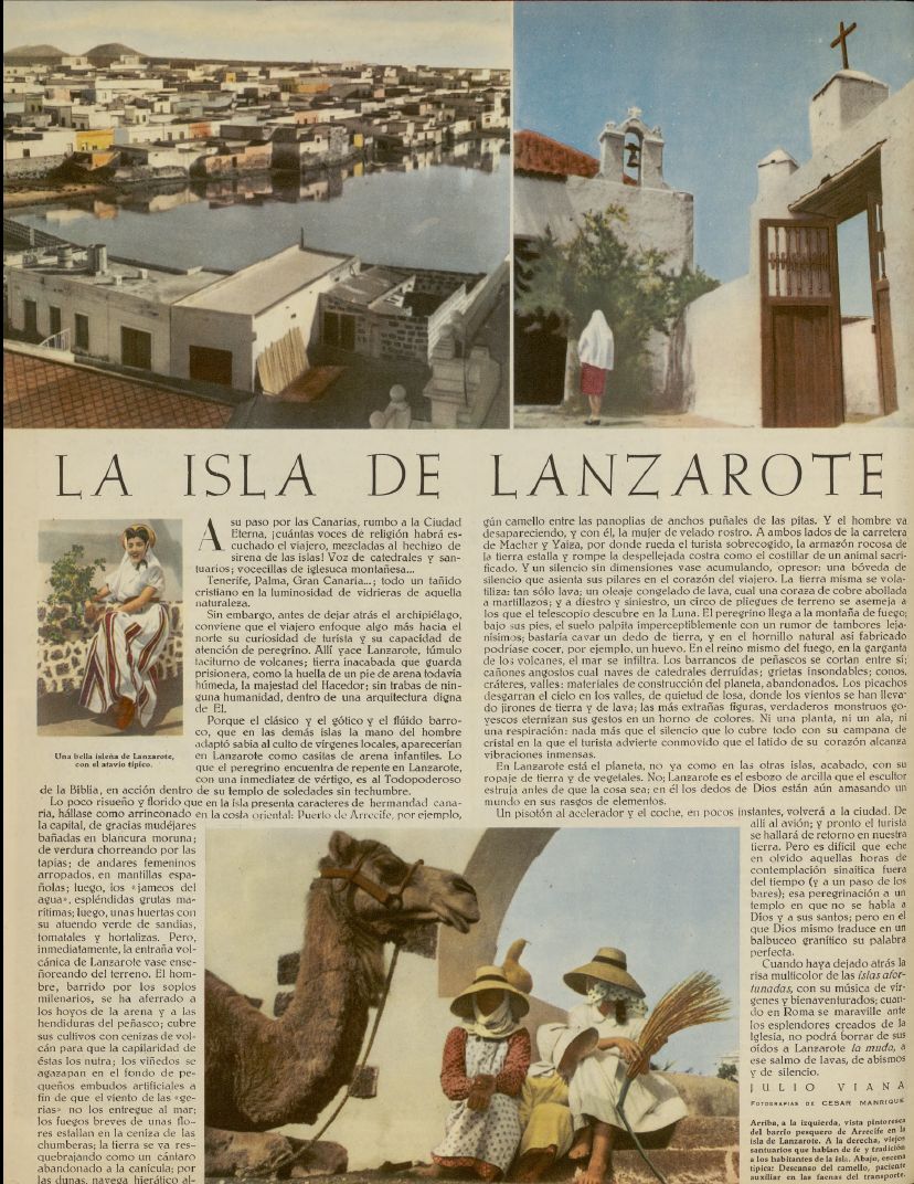 La isla de Lanzarote en TEXTOS 