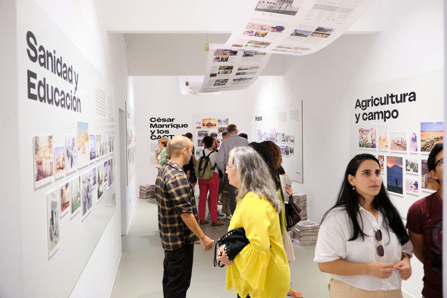 La exposición “Fotoperiodismo. Una visión colectiva de Lanzarote” ya acumula más de 4.000 visitantes