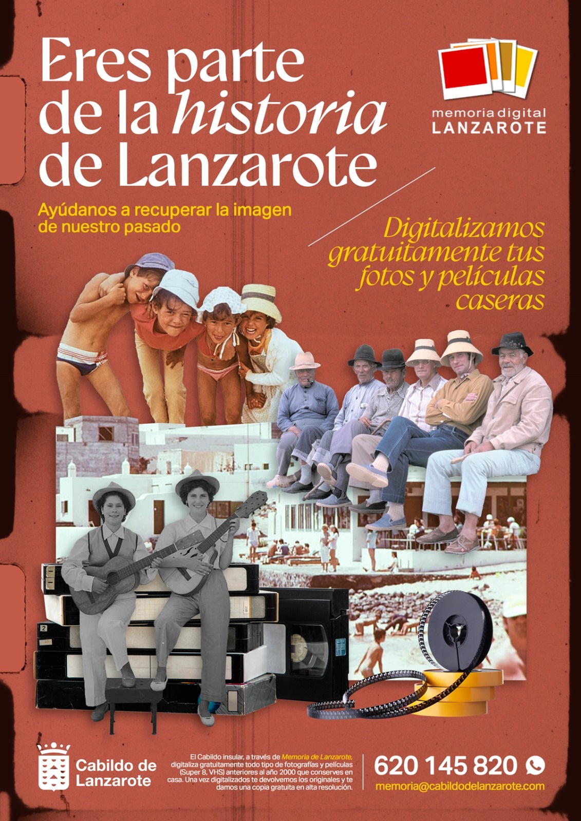 Eres parte de la historia de Lanzarote