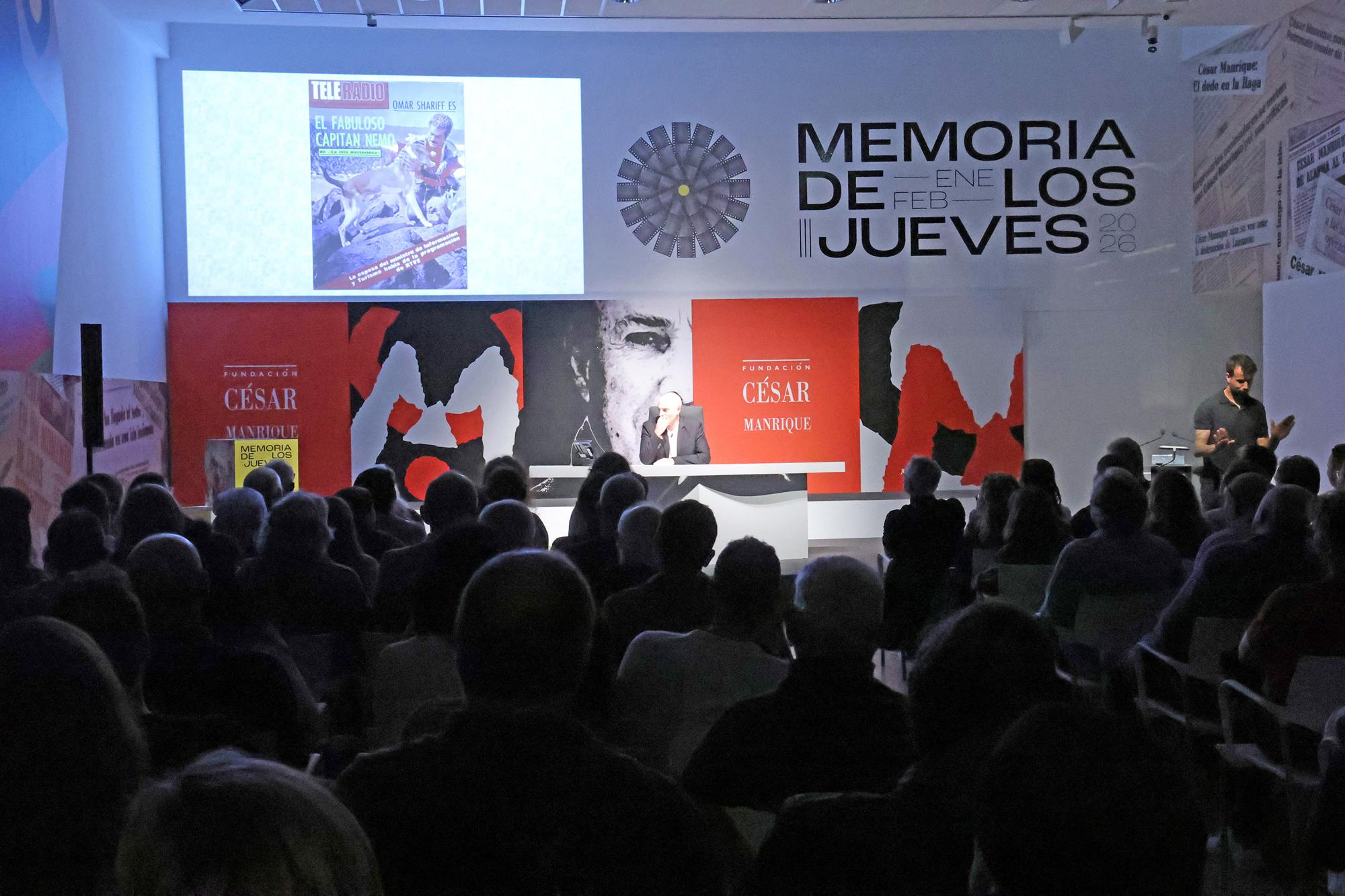 Finaliza Memoria de los Jueves 2026 con otro lleno absoluto y la presentación del portal Memoria del Cine en Lanzarote